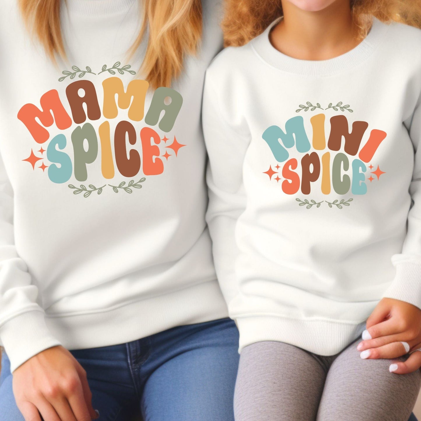 Mama and Mini Spice Sweatshirts