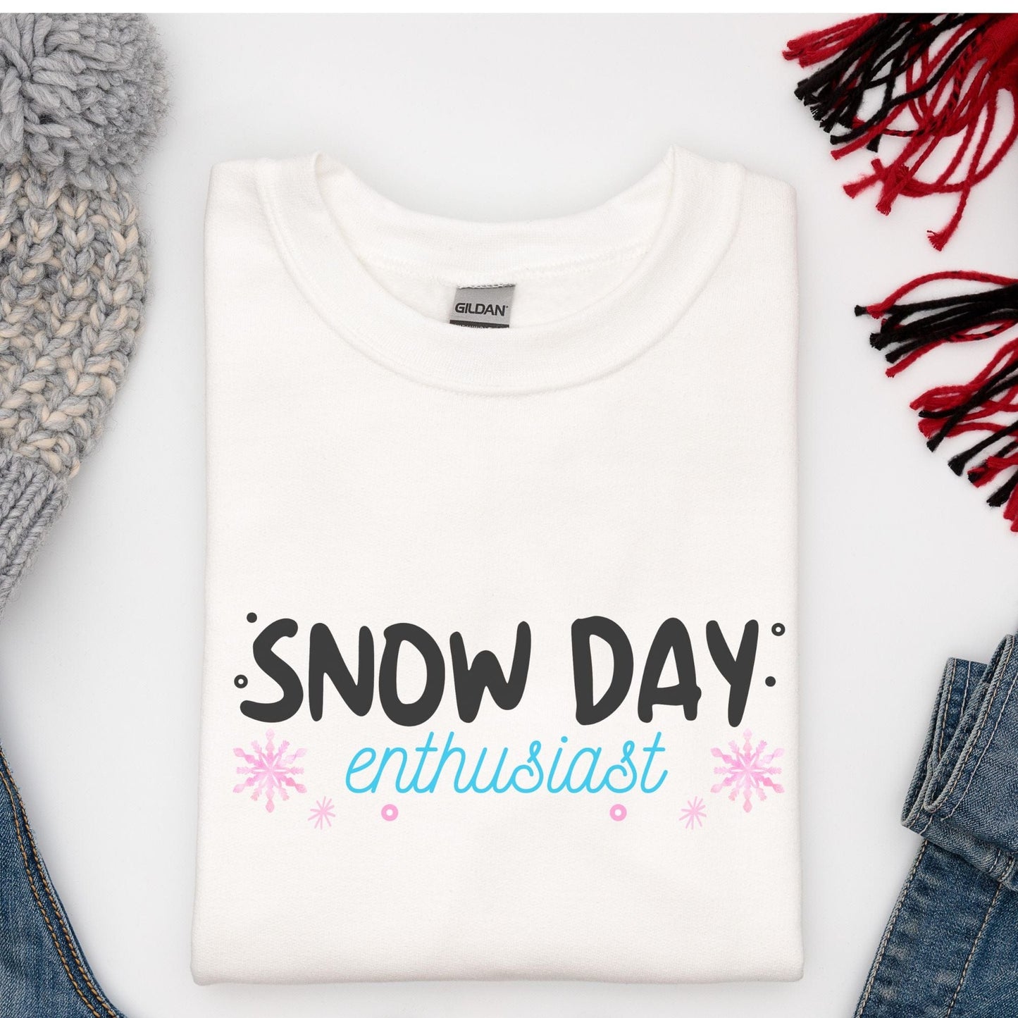 Snow day Enthusiast Sweatshirt