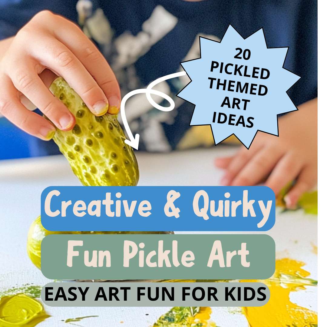 Pickle Project Creative & Quirky: Fun Pickle Art Ideas for Kids – Joy In A Teacup