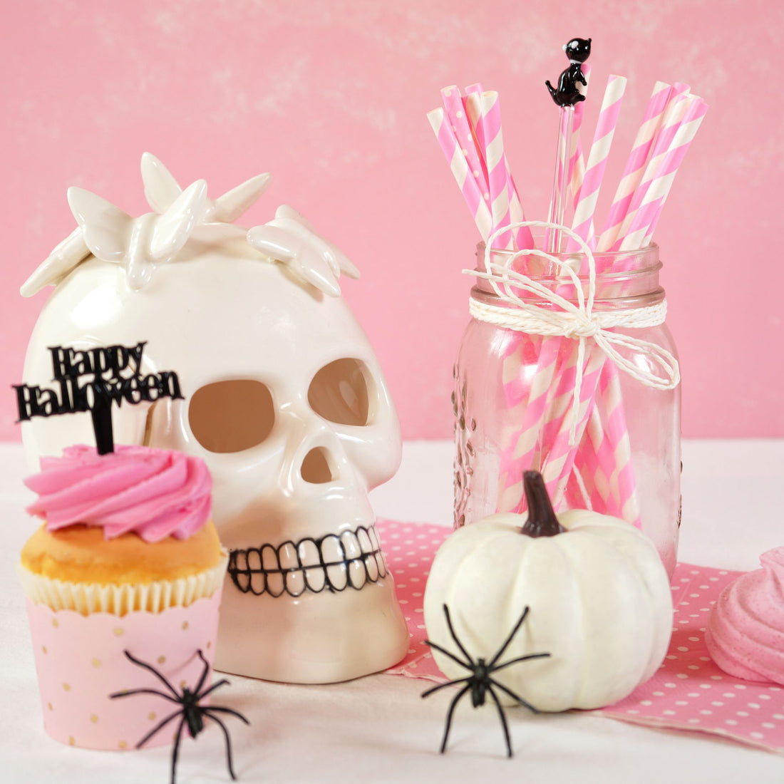 From Drab to Fab: Make Your Halloween Shine with Pink Decor