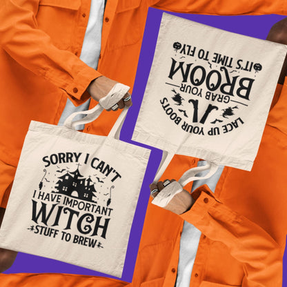 Trick or Treat Totes for Mommy this Spooky Season