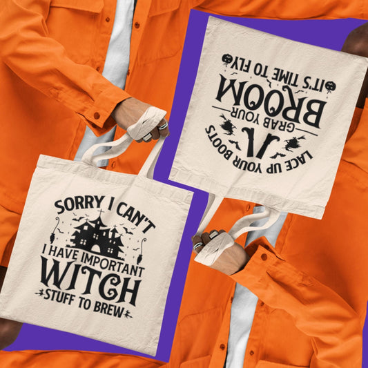 Trick or Treat Totes for Mommy this Spooky Season