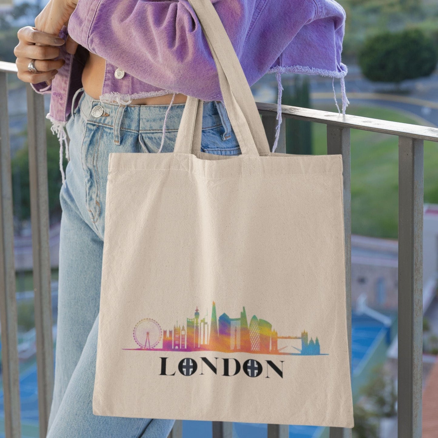 London Eye Skyline Tote