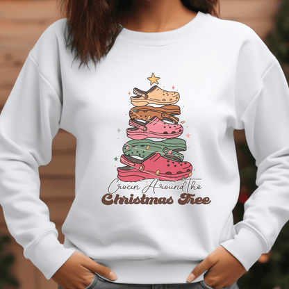 Crockin' Around the Christmas Tree Sweatshirt