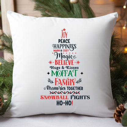 Personalized Christmas Pillow