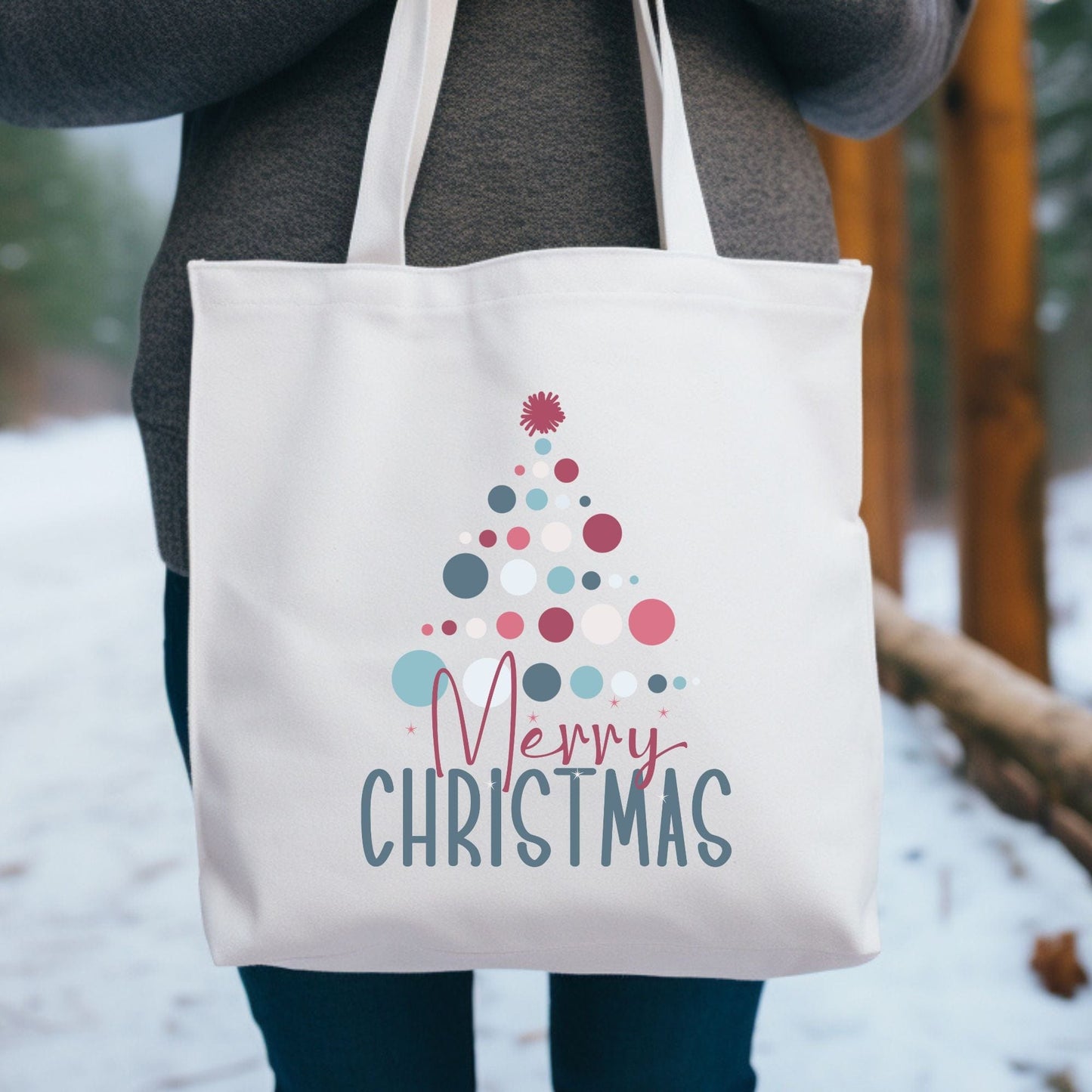 Merry Spruce Tote