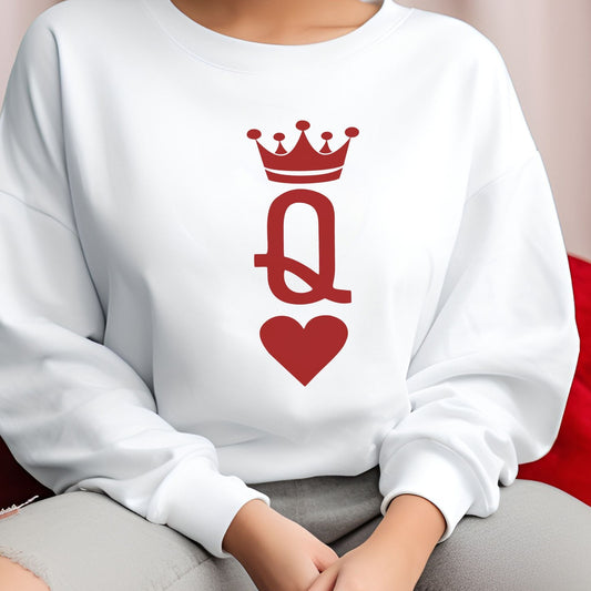 Queen of Hearts Sweatshirt