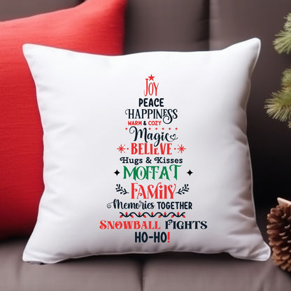 Personalized Christmas Pillow