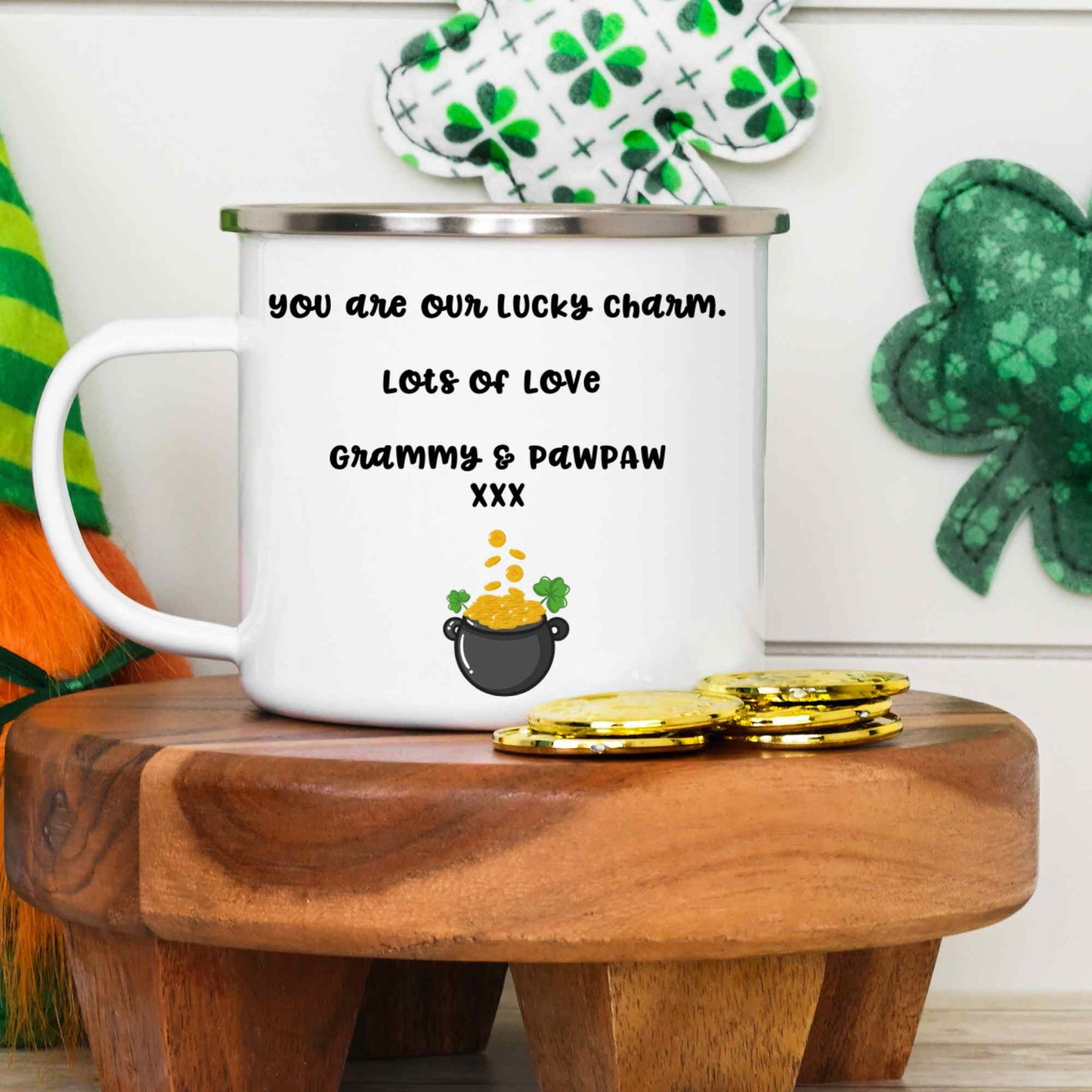 Personalized Lucky charm mug