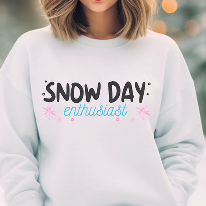 Snow day Enthusiast Sweatshirt