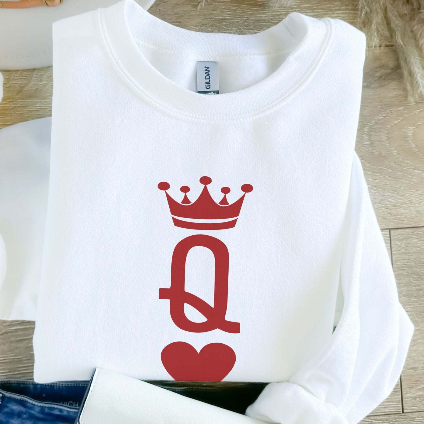 Queen of Hearts Sweatshirt