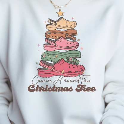 Crockin' Around the Christmas Tree Sweatshirt