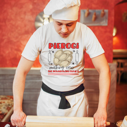 Personalized Pierogi Making Crew Shirt