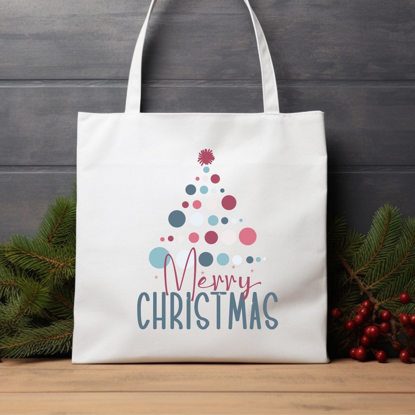 Merry Spruce Tote