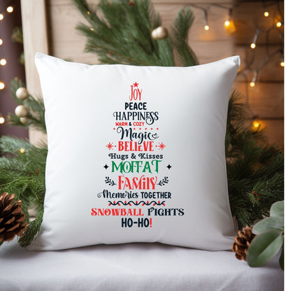 Personalized Christmas Pillow