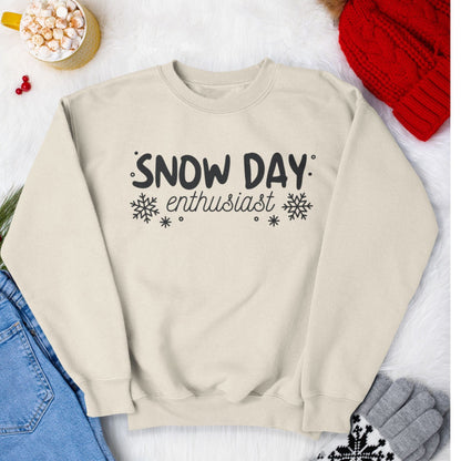 Snow day Enthusiast Sweatshirt