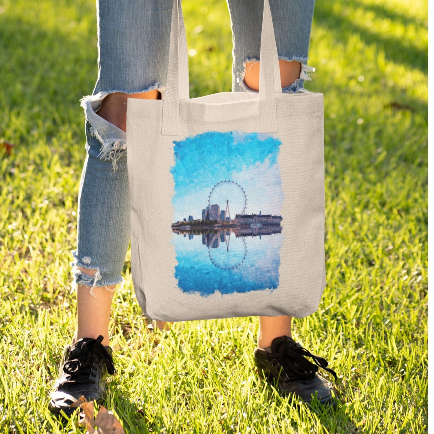 London Eye Reflection Tote