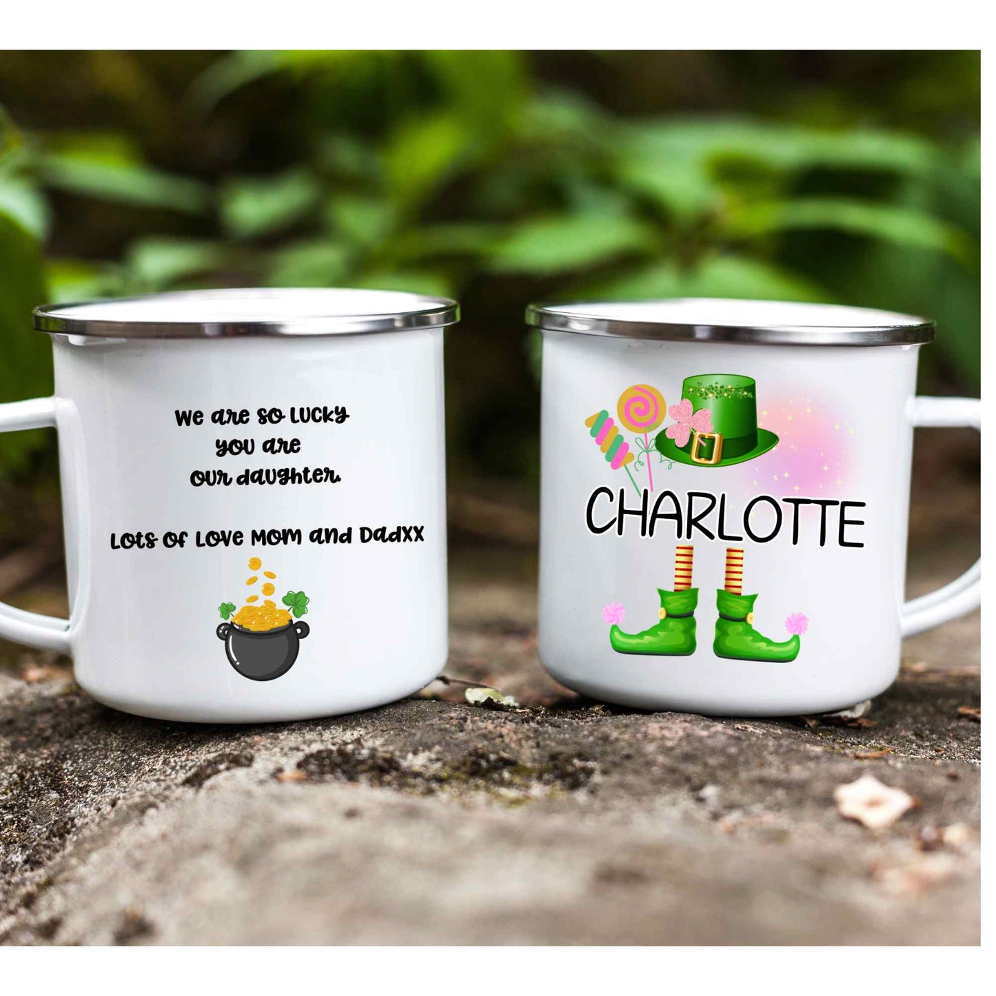 Personalized Lucky charm mug