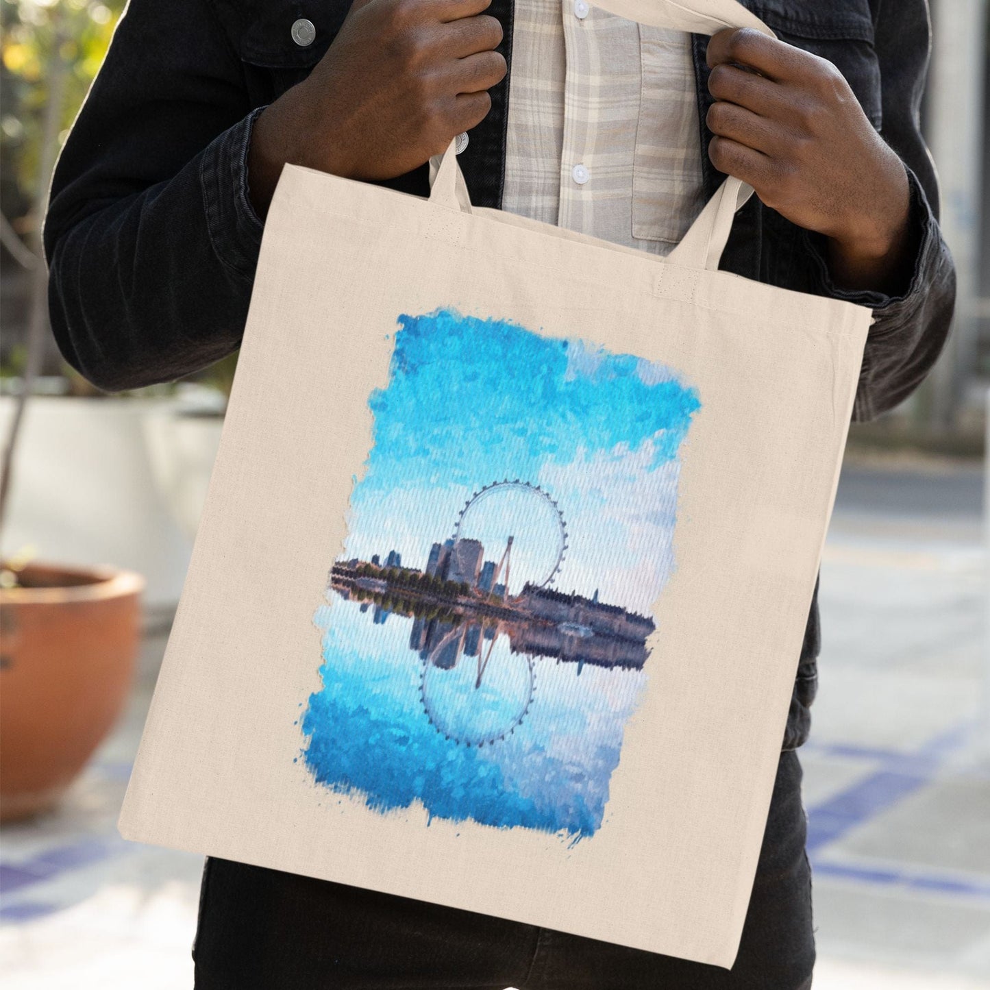 London Eye Reflection Tote