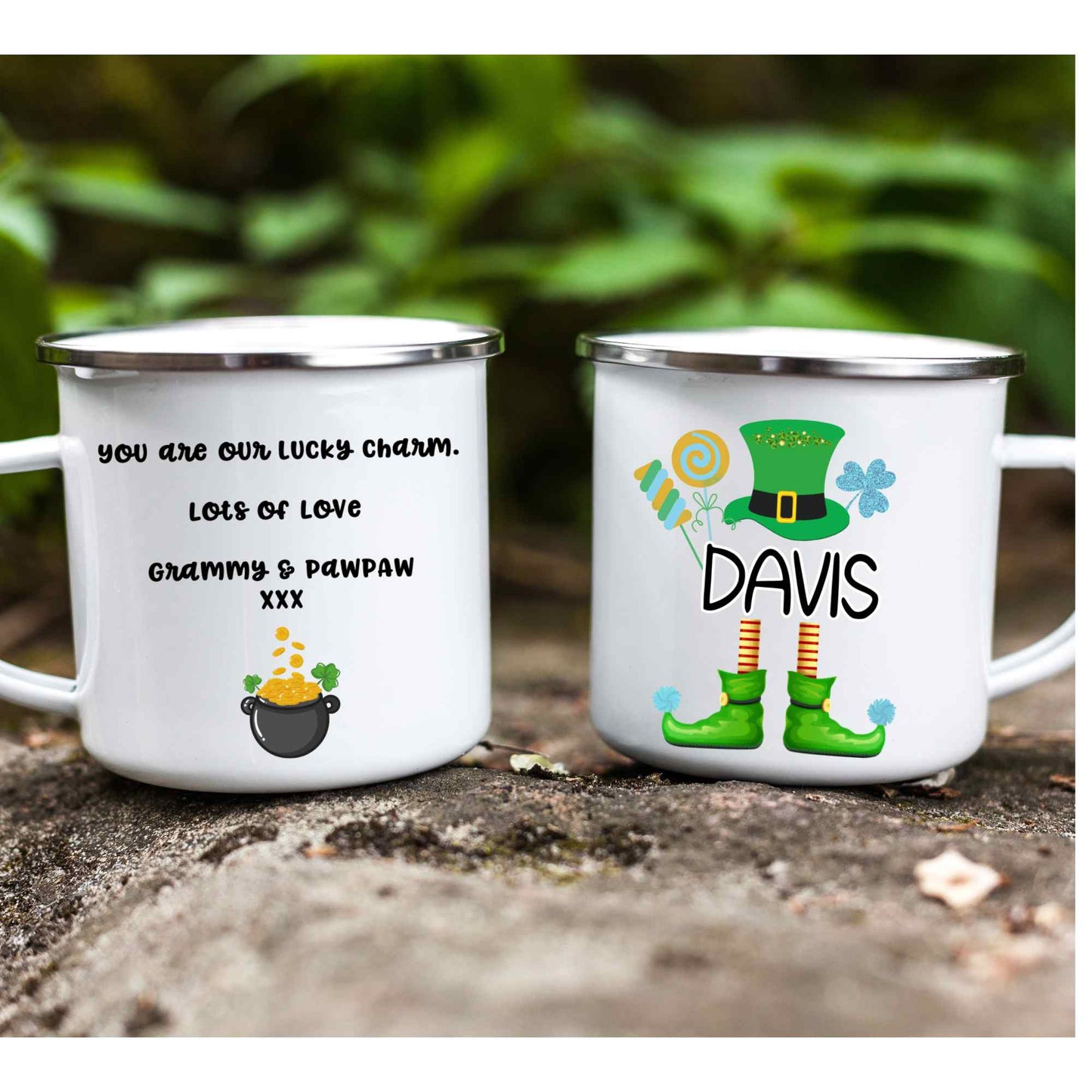 Personalized Lucky charm mug