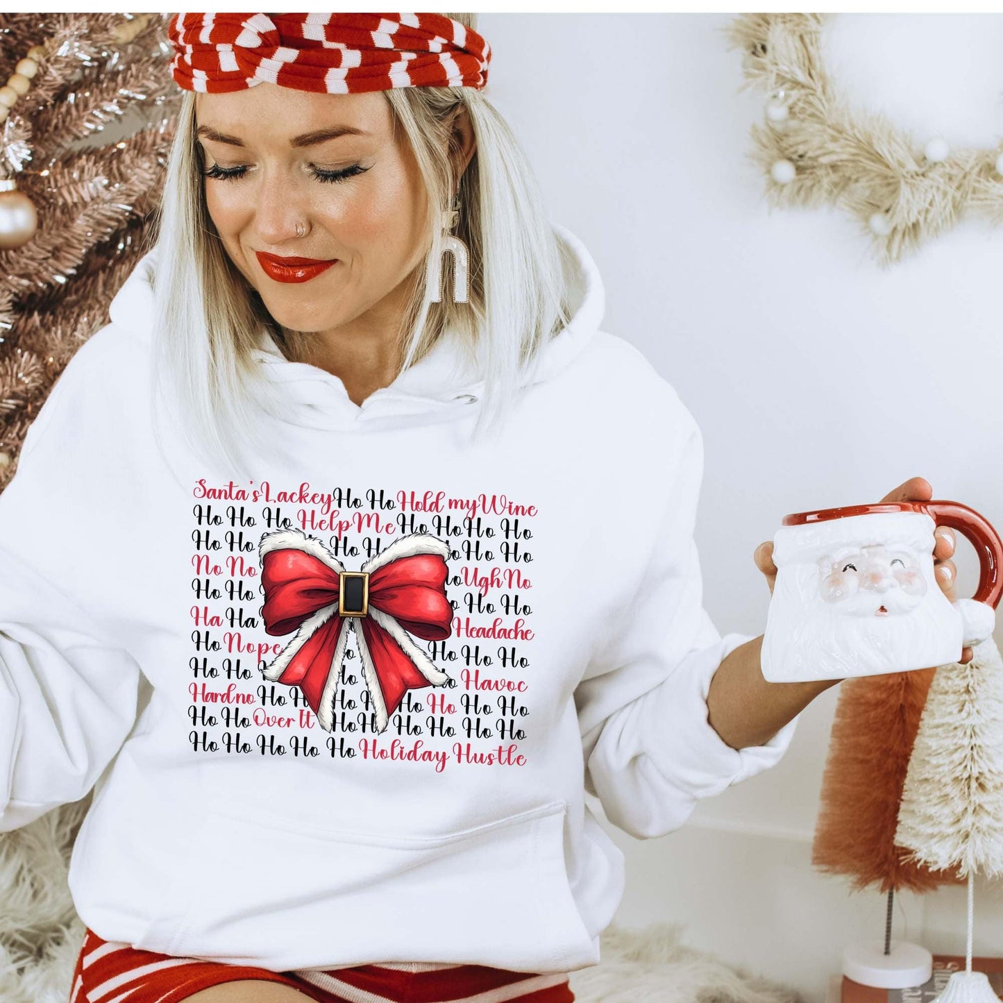 Ho Ho Nope Christmas Hoodie