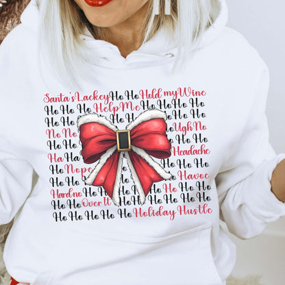 Ho Ho Nope Christmas Hoodie