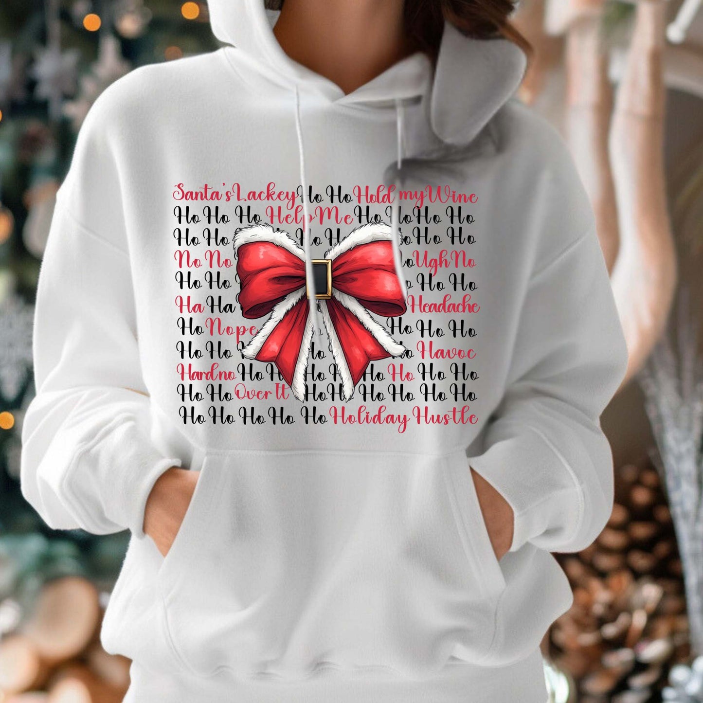 Ho Ho Nope Christmas Hoodie