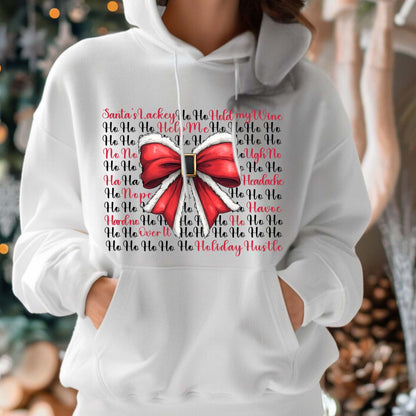 Ho Ho Nope Christmas Hoodie