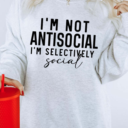 Selectively Social Crewneck