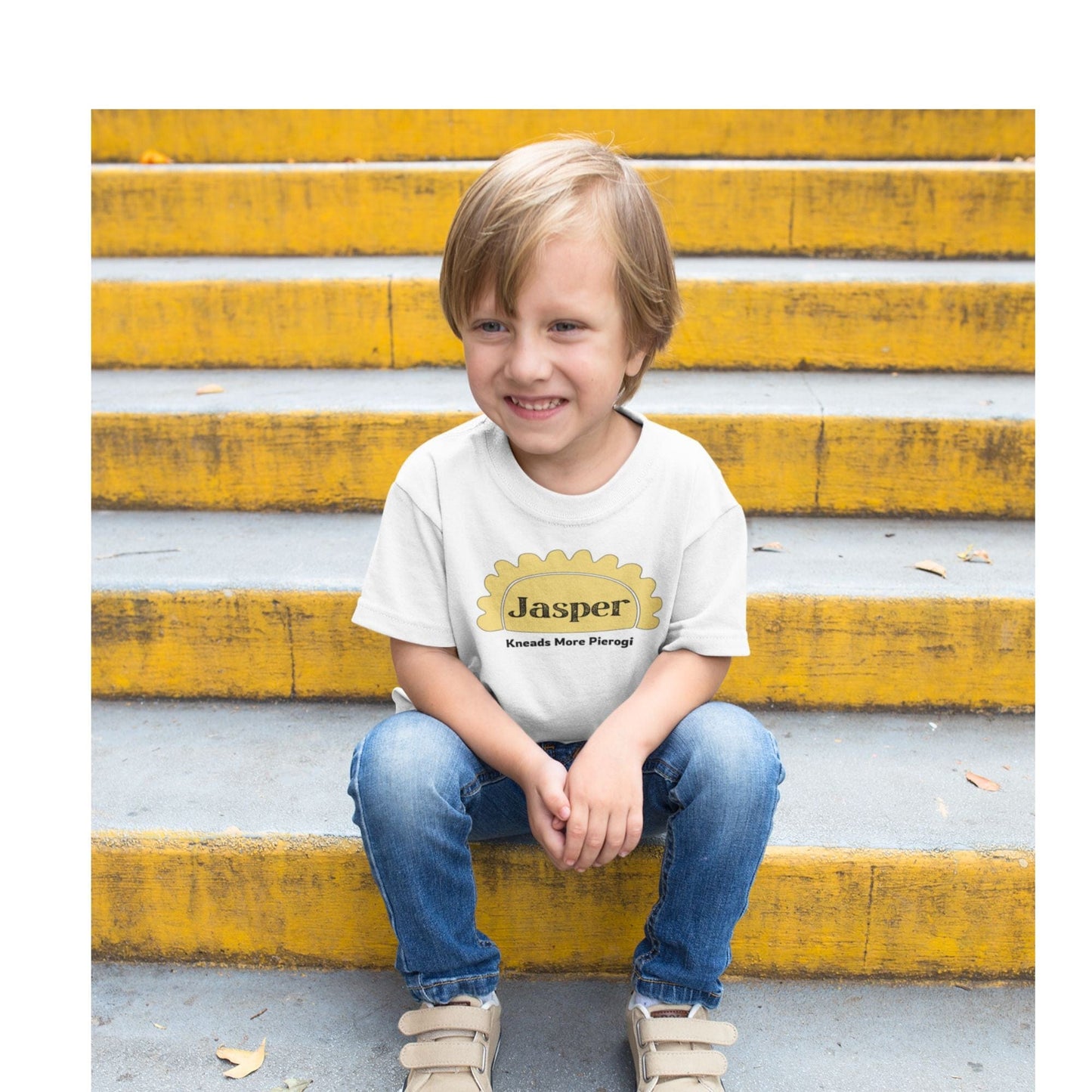 Kneads More Dough" Personalized Pierogi Tee