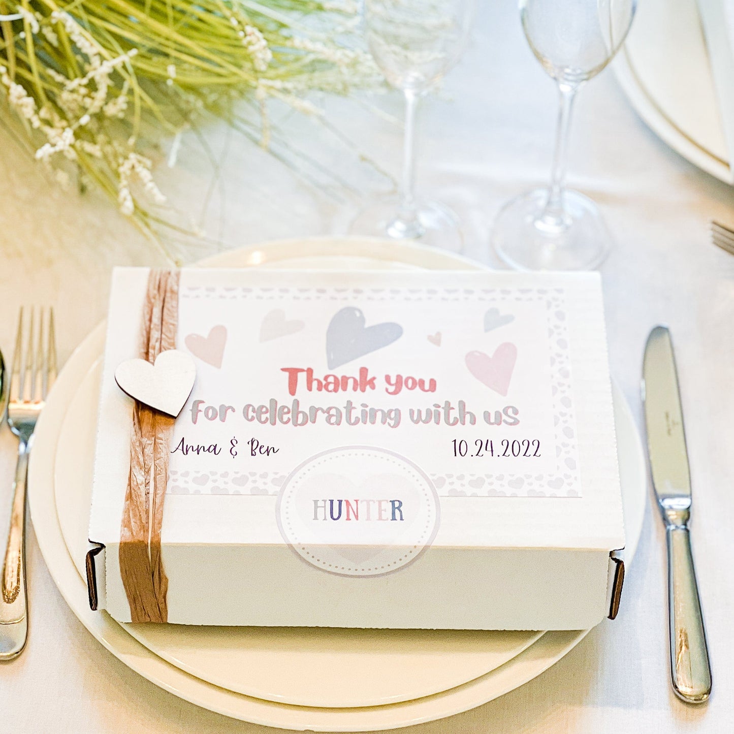 Personalized Wedding Themed Busy Box