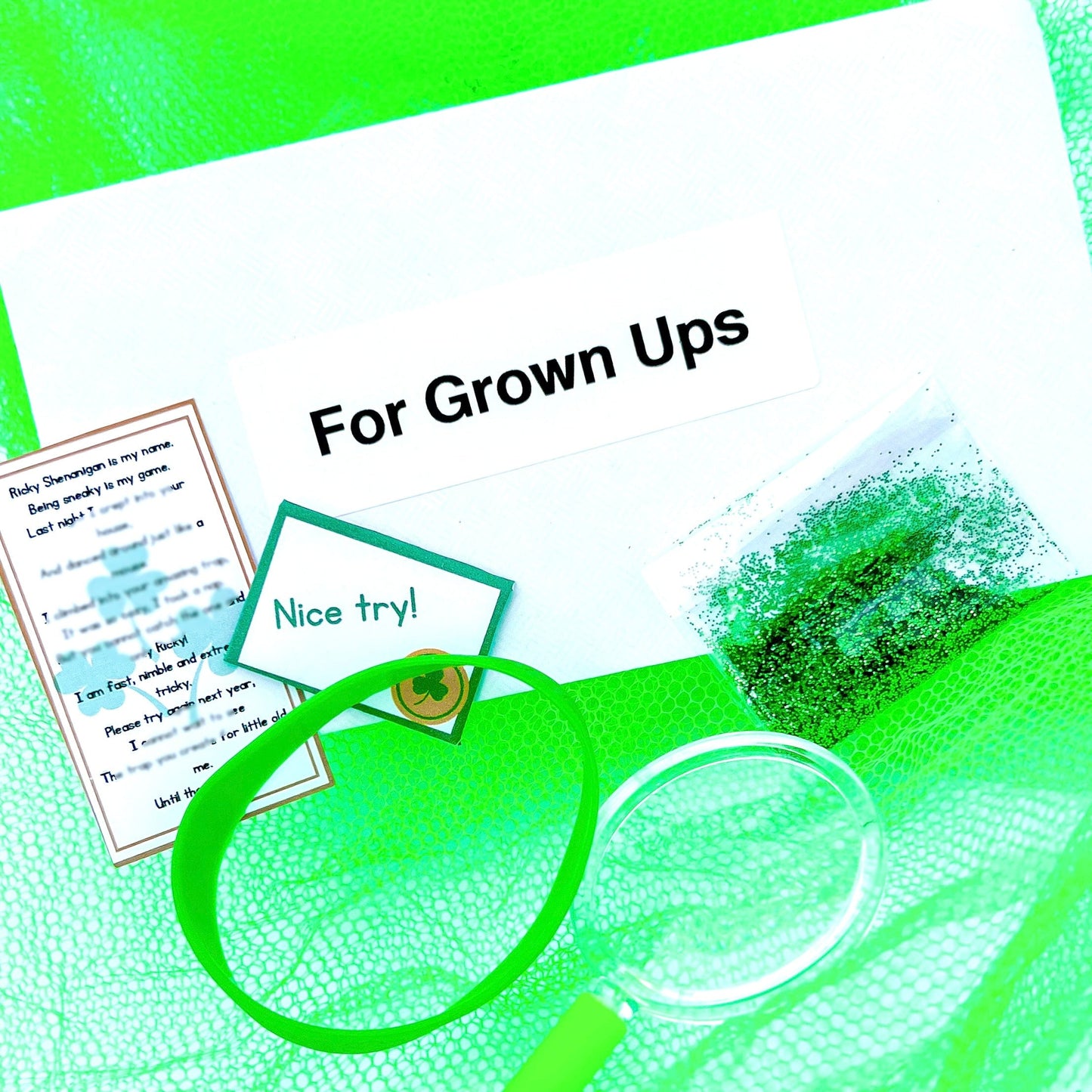 Green Leprechaun Trap Kit